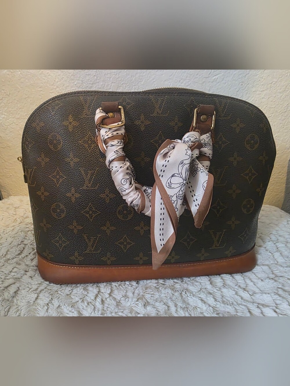 Louis Vuitton Brown Monogram Alma PM Handbag Ebay Verified